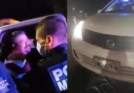 (video) Ministerial golpea a ciudadano, es detenido y compañeros lo liberan
