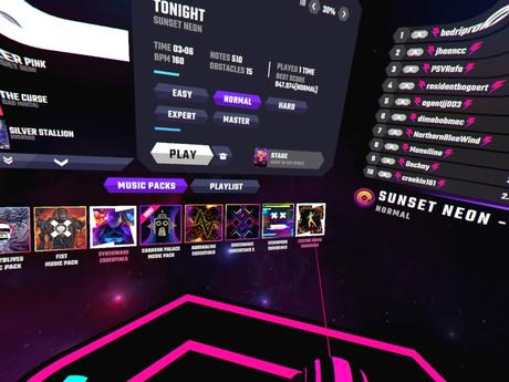 Análisis Synth Riders – Orbes, música y neón Análisis Synth Riders – Orbes, música y neón