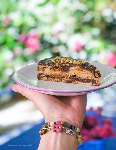 Tarta de la abuela con crema pastelera