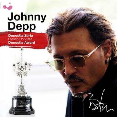 ohnny Depp, uno de los actores más talentosos y versátiles de la cinematografía contemporánea, recibirá un Premio Donostia el día 22 de septiembre