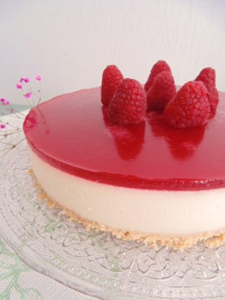 Cheesecake de frambuesas & vainilla Cheesecake de frambuesas & vainilla