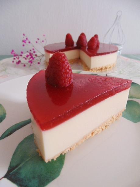 Cheesecake de frambuesas & vainilla Cheesecake de frambuesas & vainilla