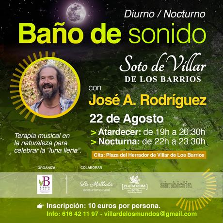 El Soto de Villar organiza una Terapia musical en la naturaleza para celebrar la “luna llena” 1