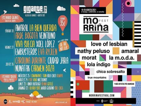 El Gigante mantiene su formato en pie, pero el Morriña cambia a sentados