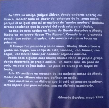 Machy Madco - Sueño Azul (2007)