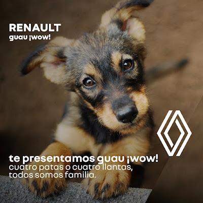 RENAULT GUAU ¡WOW!, UNA CAMPAÑA A FAVOR DE LOS COPILOTOS DE CUATRO PATAS