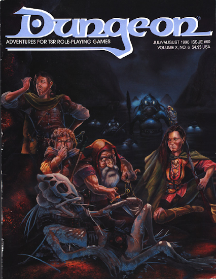 Dungeon Magazine: Ayudas y extras interesantes