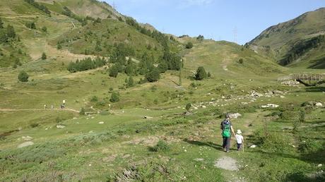 Inicio del sendero al Estanyet de Gerber de Baix