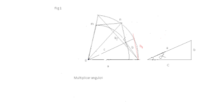 TRISECCION DEL ANGULO CON REGLA Y COMPAS