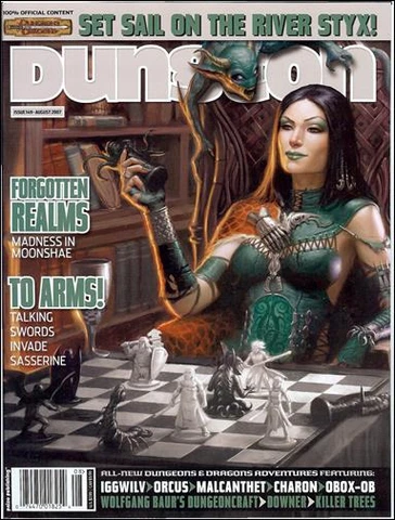 Dungeon Magazine: Ayudas y extras interesantes