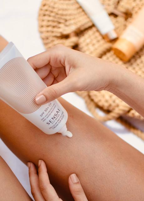 Silky Bronze Cellular Protective Cream, mi opinión sobre estos dos solares para cuerpo y rostro de Sensai