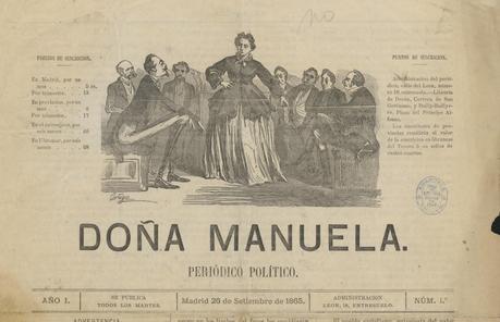 Con ‘Doña Manuela’ llegó el escándalo (1865)