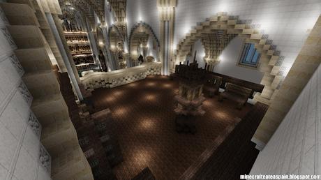 Réplica Minecraft de la Iglesia de Villegas, Burgos, Españas.