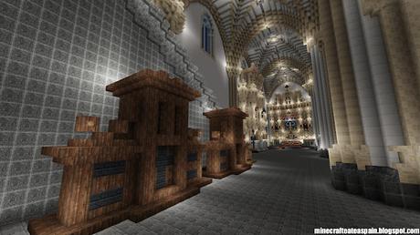 Réplica Minecraft de la Iglesia de Villegas, Burgos, Españas.