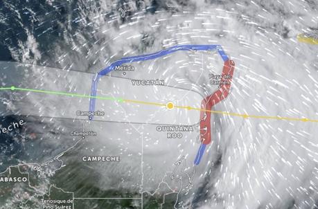 San Luis Potosí será afectado por el huracán Grace