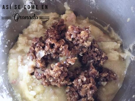 Croquetas de dátiles y bacon sin gluten ni lactosa y en thermomix