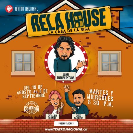 Teatro Nacional y Comedia INC presenta RELA-HOUSE, la casa de la risa