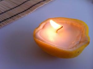 Enciende un limón antimosquitos