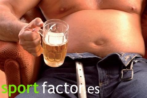 El alcohol y la grasa abdominal