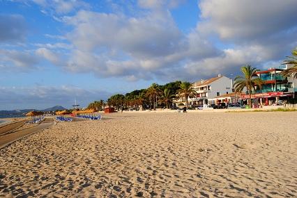 Playa de Llenaire en Pollença