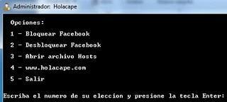 Cómo bloquear facebook en mi ordenador