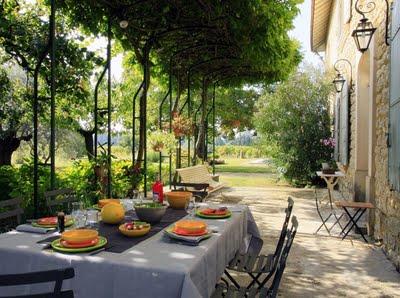 PATIOS RUSTICOS EN FRANCIA