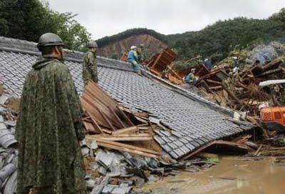 Tifón 'Talas' deja 26 muertos y 54 desaparecidos en Japón
