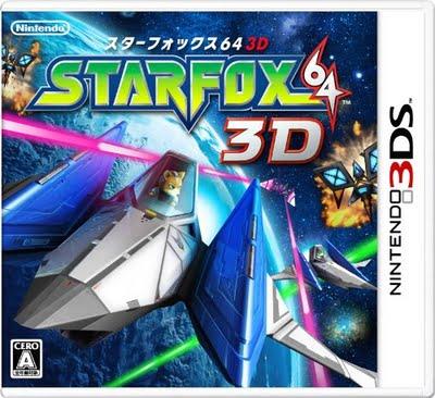 Caratula oficial StarFox 64 3D
