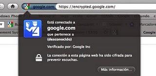 ¡Ave Google, los que van a gloogear te saludan, pero encriptados!