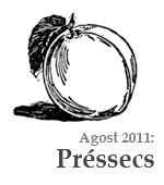 Tartaleta de queso de cabra y melocotón