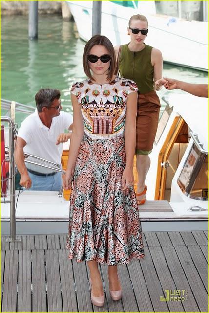 Keira Knightley en Venecia..