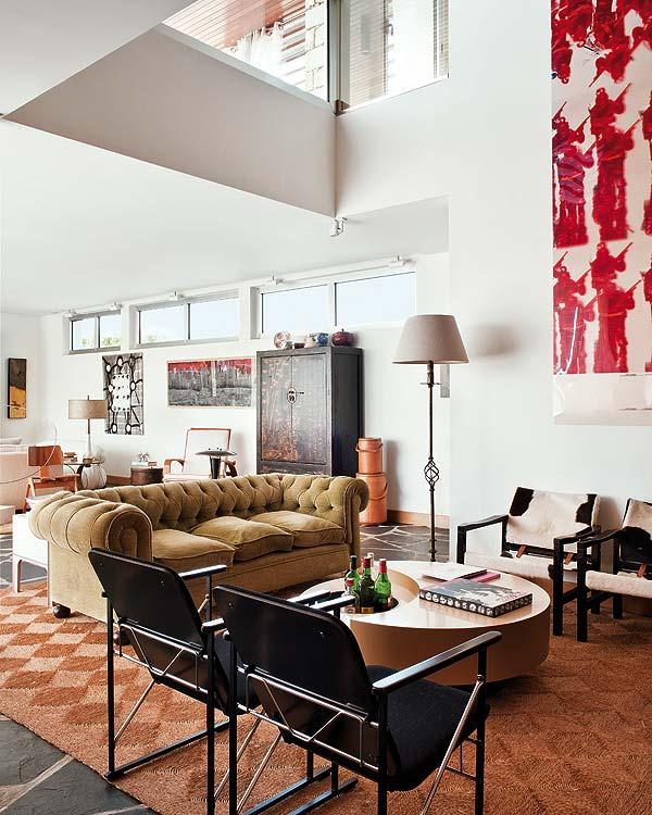 American Modern Style en una casa de Cantabria