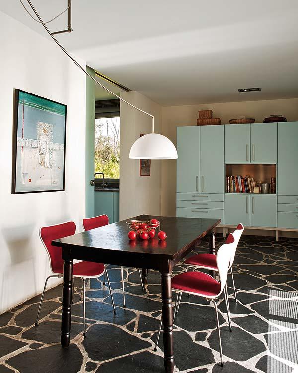 American Modern Style en una casa de Cantabria