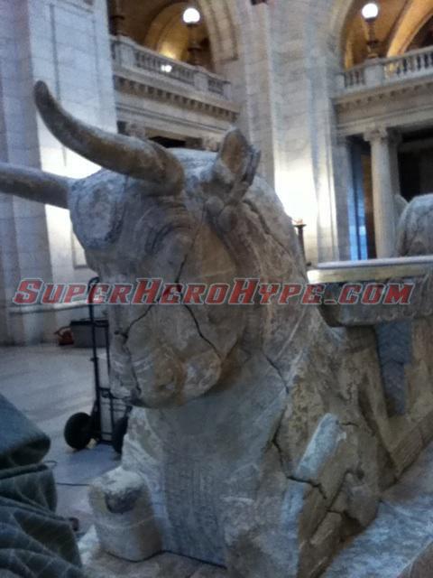 Fotos del set de Los Vengadores