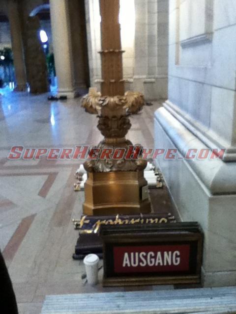 Fotos del set de Los Vengadores