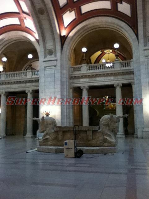 Fotos del set de Los Vengadores