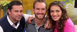 Camiroaga, horas antes de morir, oró con Vujicic en su programa en TVN