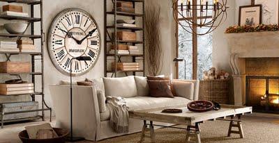 MAS DISENOS PARA LIVING DE RESTORATION HARDWARE