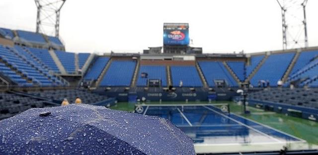 US Open: Jornada cancelada por lluvia