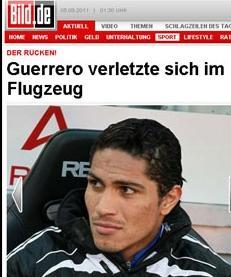 LA LESIÓN MUSCULAR POR ANSIEDAD DE PAOLO GUERRERO ES ALGO FRECUENTE EN DEPORTISTAS