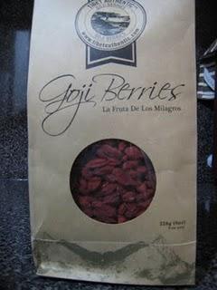 Goji Berries o bayas goji