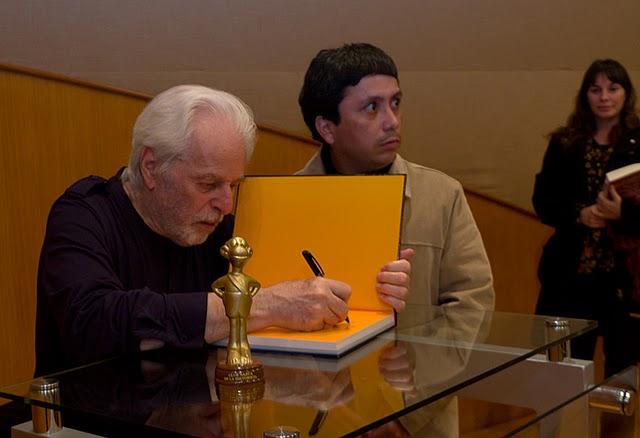 Jodorowsky en Lima: Primera presentacion en fotos