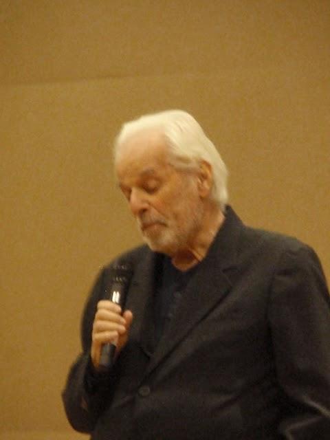 Jodorowsky en Lima: Primera presentacion en fotos