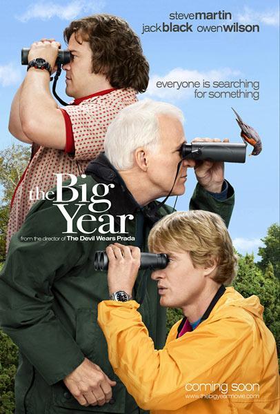 Trailer y póster de 'The Big Year', con Steve Martin, Jack Black y Owen Wilson
