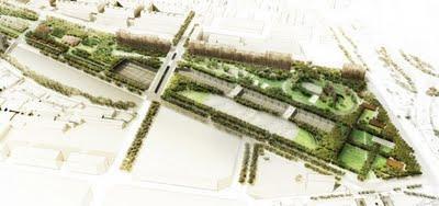 Parque lineal. Sagrera. Barcelona.