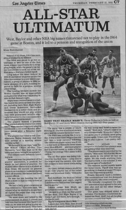 Historia y origen del All-Star Weekend