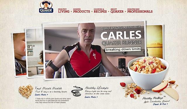 Los beneficios de la avena para la dieta de los deportistas - Quaker amazing training with Carles - Quaker Runner...