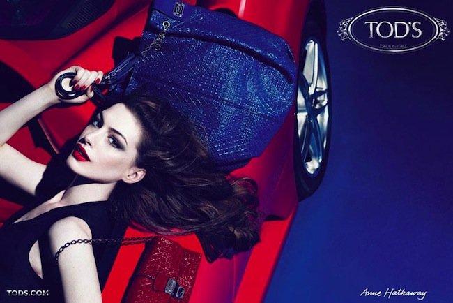 Campaña Tods con Anne Hathaway