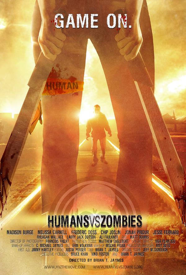 Cartel y tráiler de ‘Human versus Zombies’– cine independiente sobre infectados