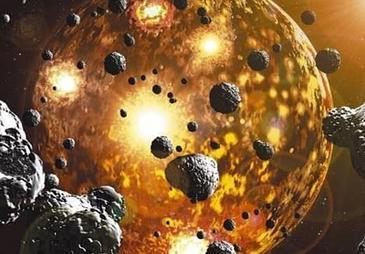 El oro de las minas pudo haber caído del cielo